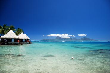 Moorea from Beachcomber Tahiti